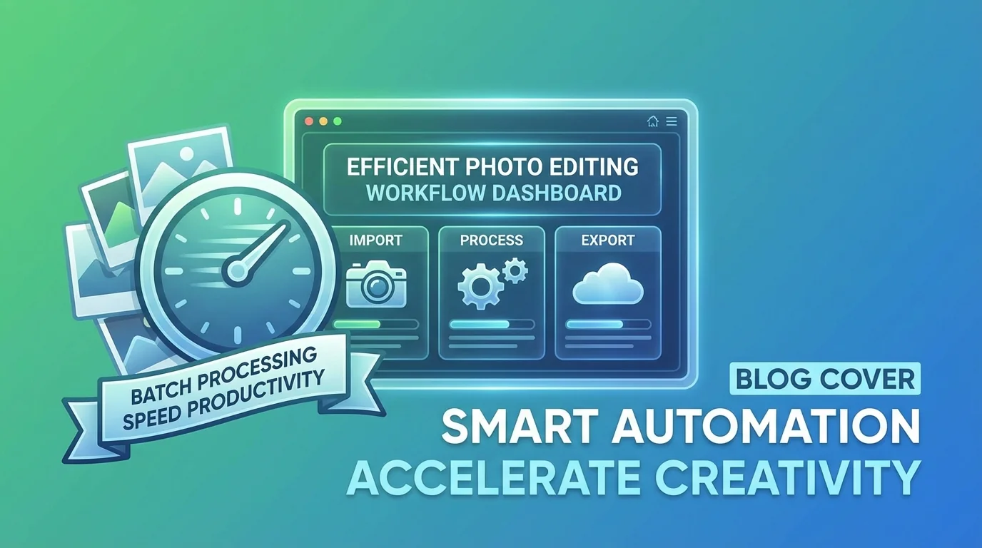 高效AI修图工作流：每天修500张图不加班的秘诀 - FlowPix