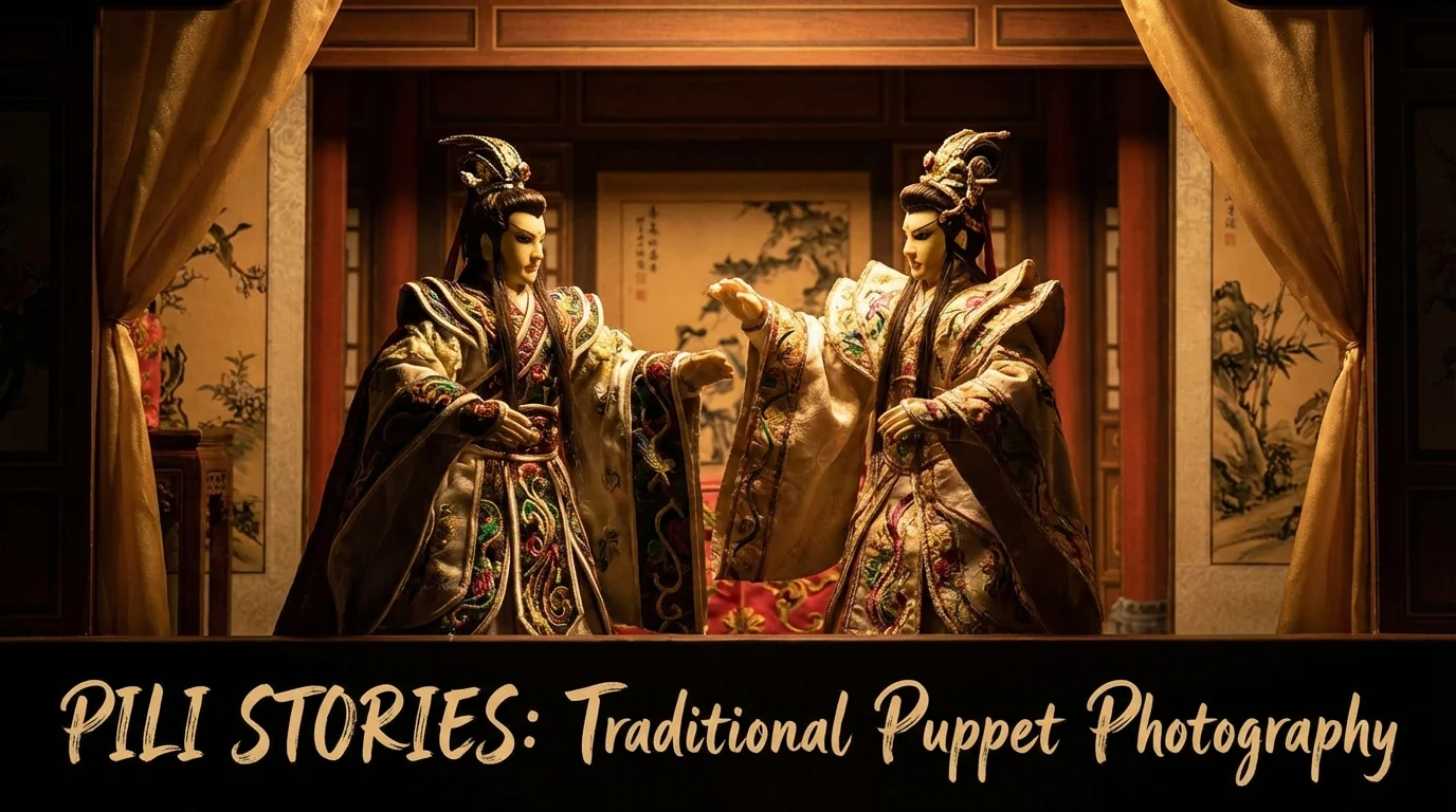 霹雳布袋戏AI修图：偶戏人偶照片的AI后期处理技巧 - FlowPix