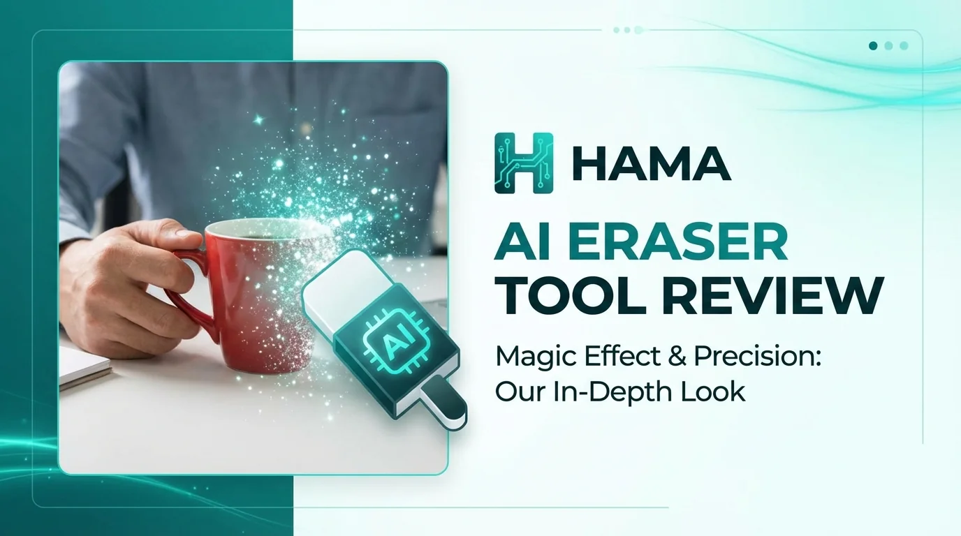 Hama AI修图工具怎么样？一键擦除功能深度评测 - FlowPix