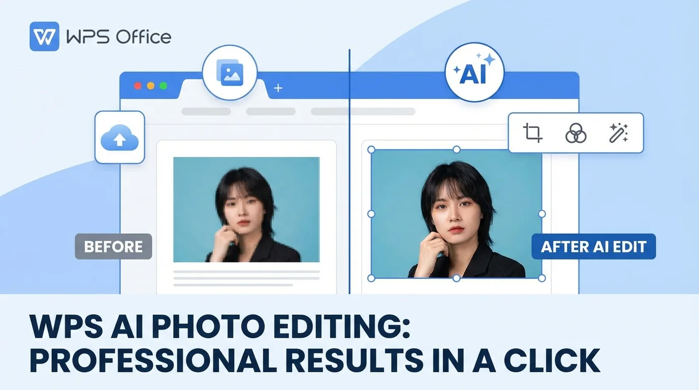 WPS也能AI修图？金山办公内置修图功能体验报告 - FlowPix