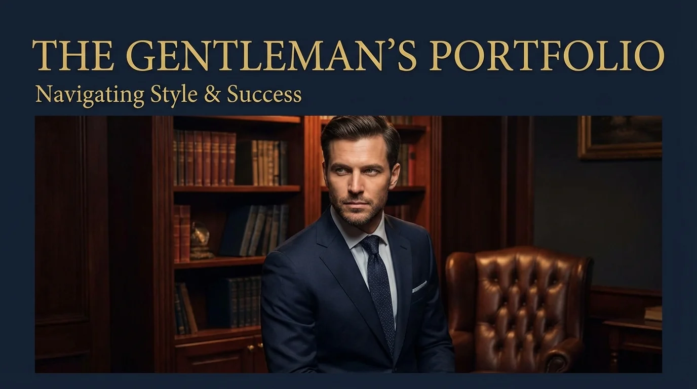 绅士风AI修图：男士商务照和绅士风格照片后期指南 - FlowPix