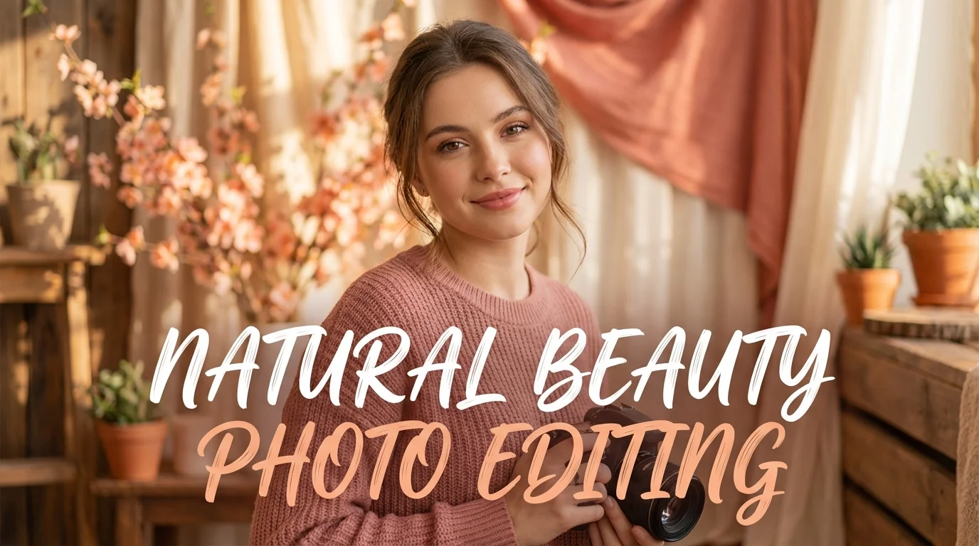 女孩用AI修图怎么修才好看？自然不假面的参数分享 - FlowPix