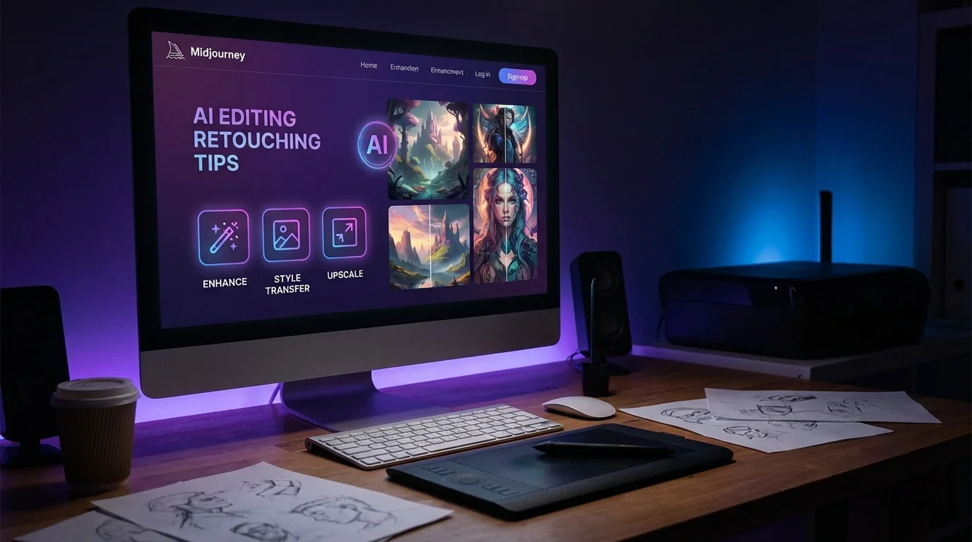 Midjourney能修图吗？MJ AI修图的正确打开方式 - FlowPix