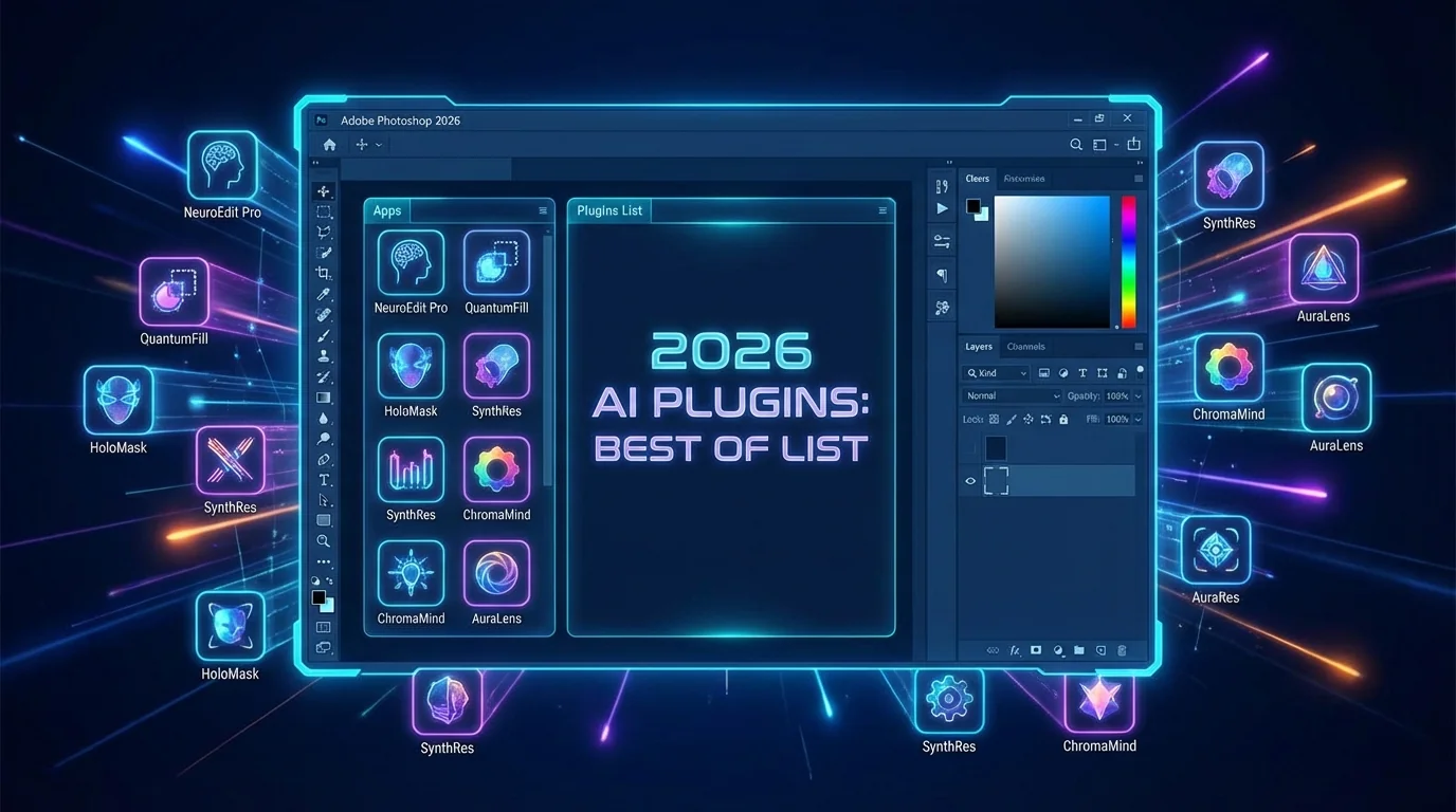 PS修图AI插件哪些好用？2026年最值得装的AI修图插件 - FlowPix