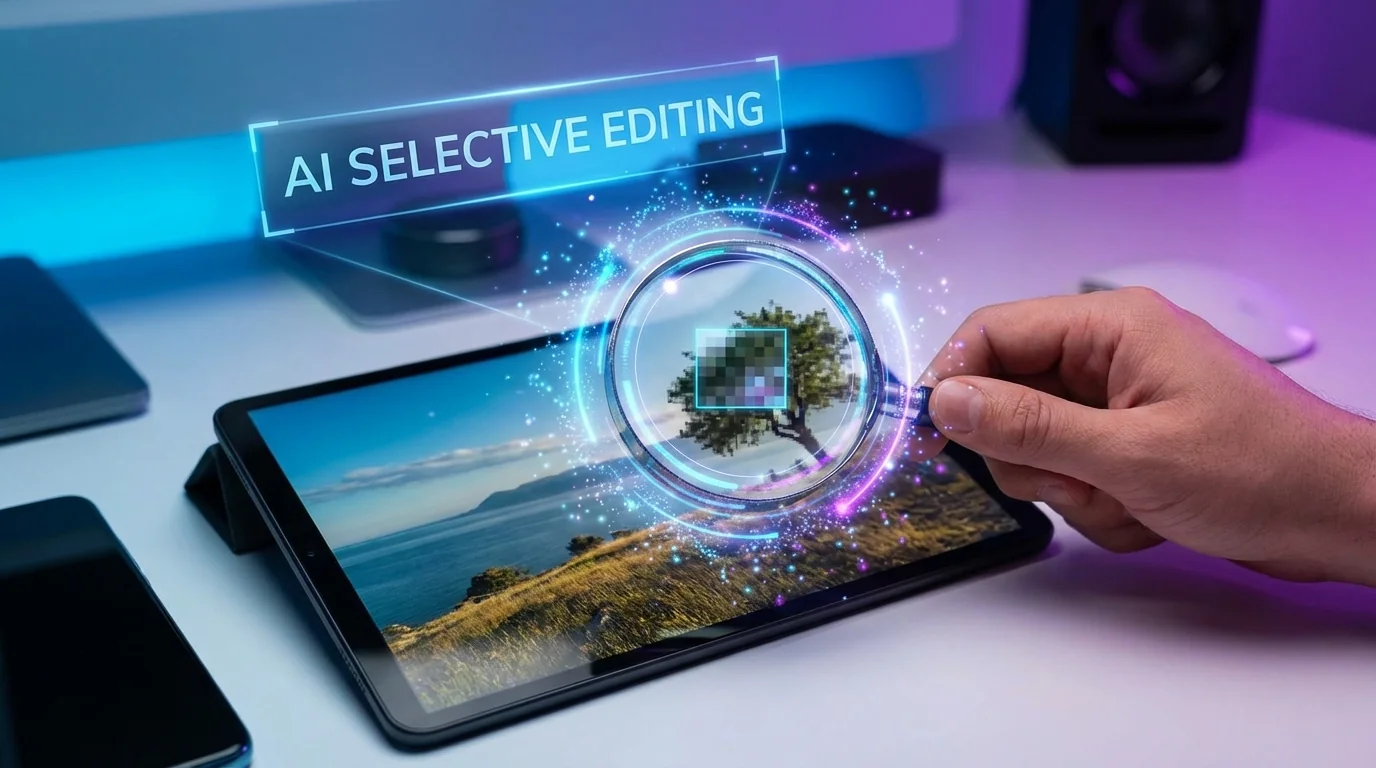 AI精准修图怎么做？只改你想改的地方不动其他 - FlowPix