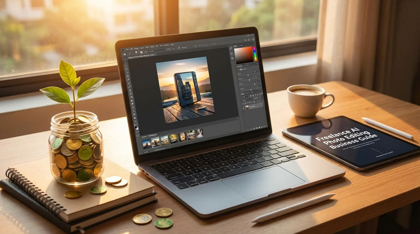 接AI修图单赚钱攻略：从零开始的修图接单指南 - FlowPix