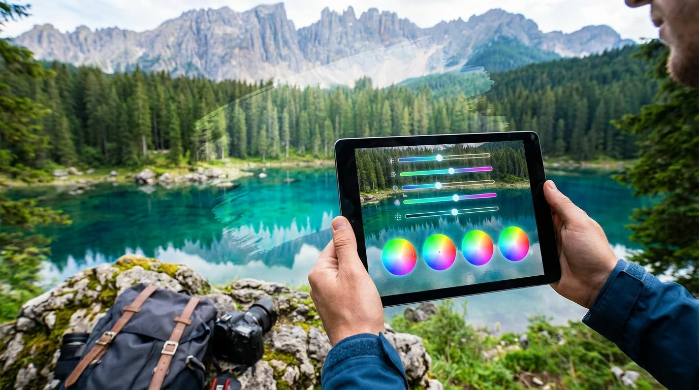 景物AI修图指南：风景照片用AI修出大片感的技巧 - FlowPix