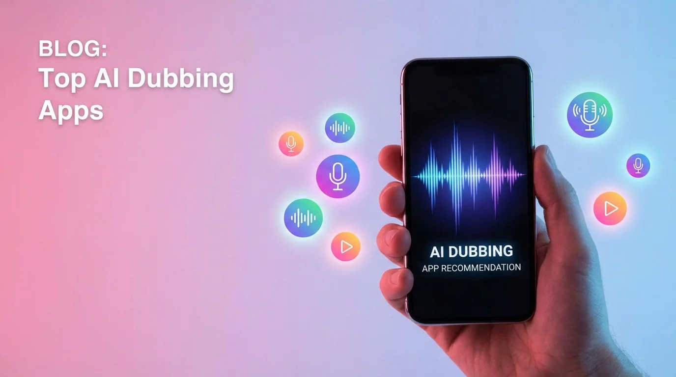 AI配音App推荐：手机上就能用的7款配音工具 - FlowPix