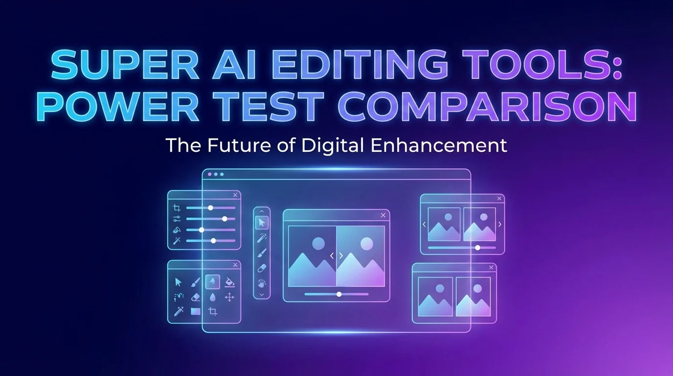 超能AI修图工具实测：哪些功能真的"超能"，哪些在吹牛 - FlowPix