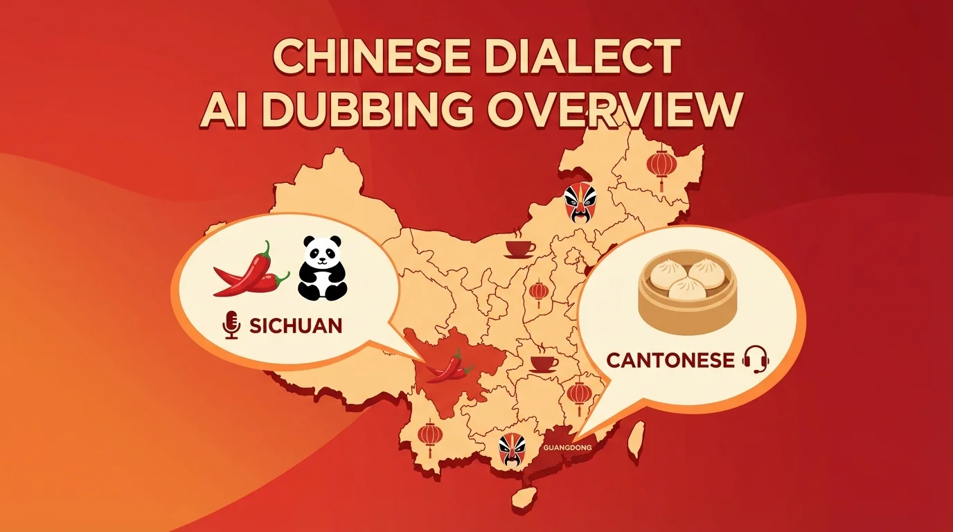 AI方言配音大盘点：粤语四川话东北话都能做了 - FlowPix