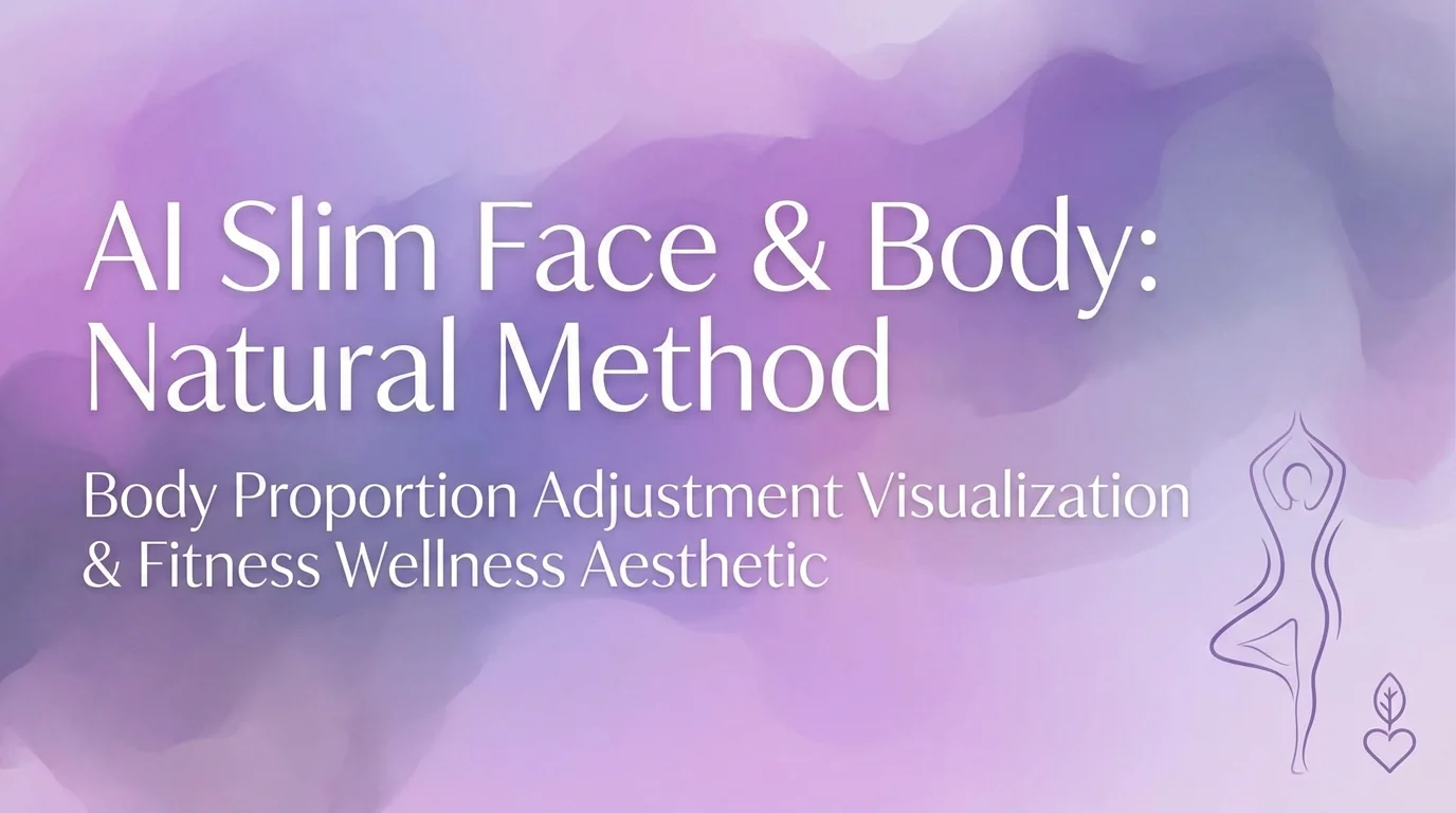 AI修图修瘦指南：瘦脸瘦腰瘦腿不穿帮的自然操作