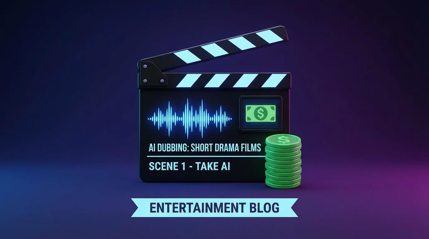 AI短剧配音实操：用AI给短剧配音能省多少钱？