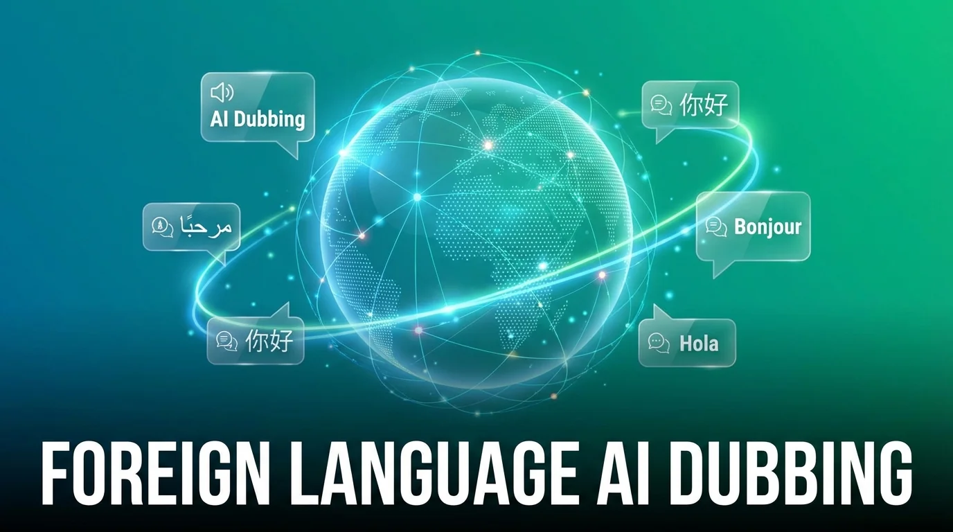 外语配音用AI：不会外语也能做多语言视频 - FlowPix