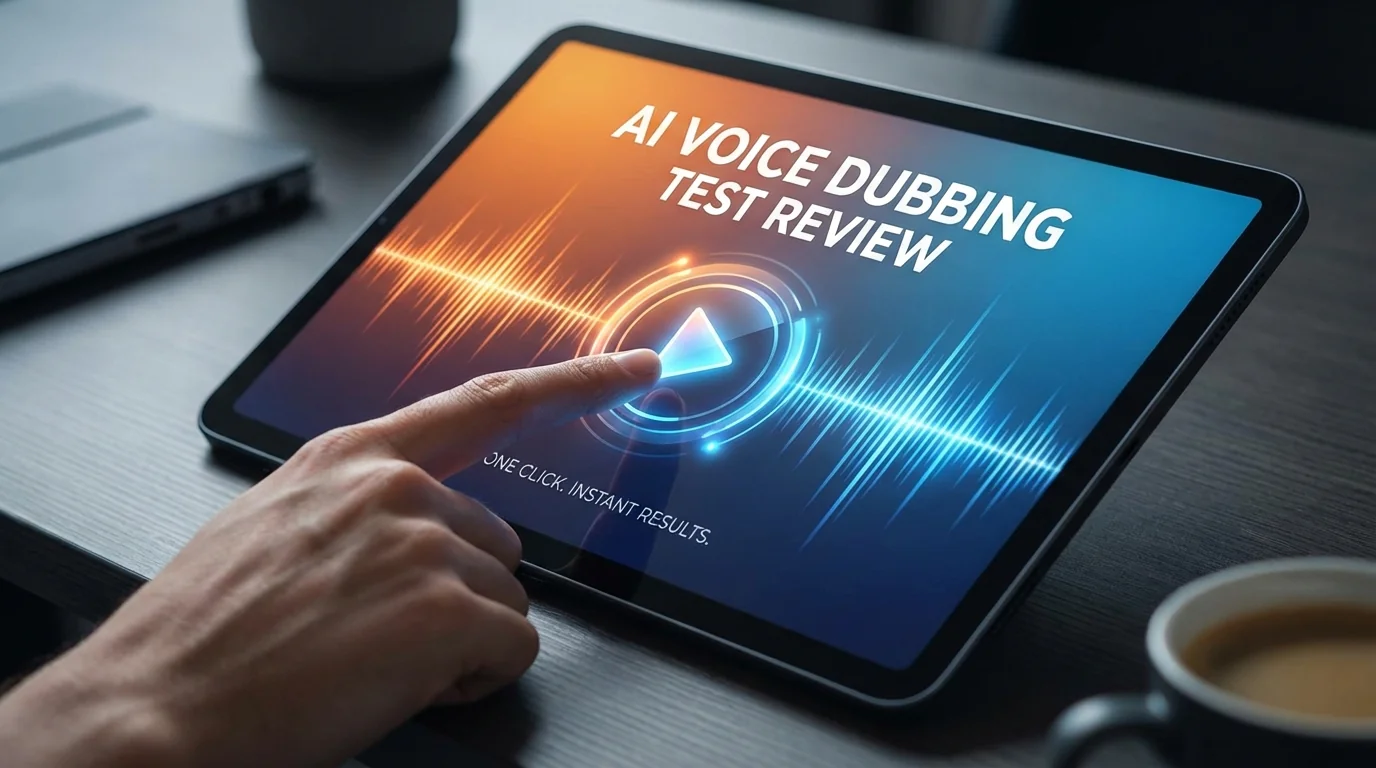 一键AI配音靠谱吗？实测5个工具告诉你真相