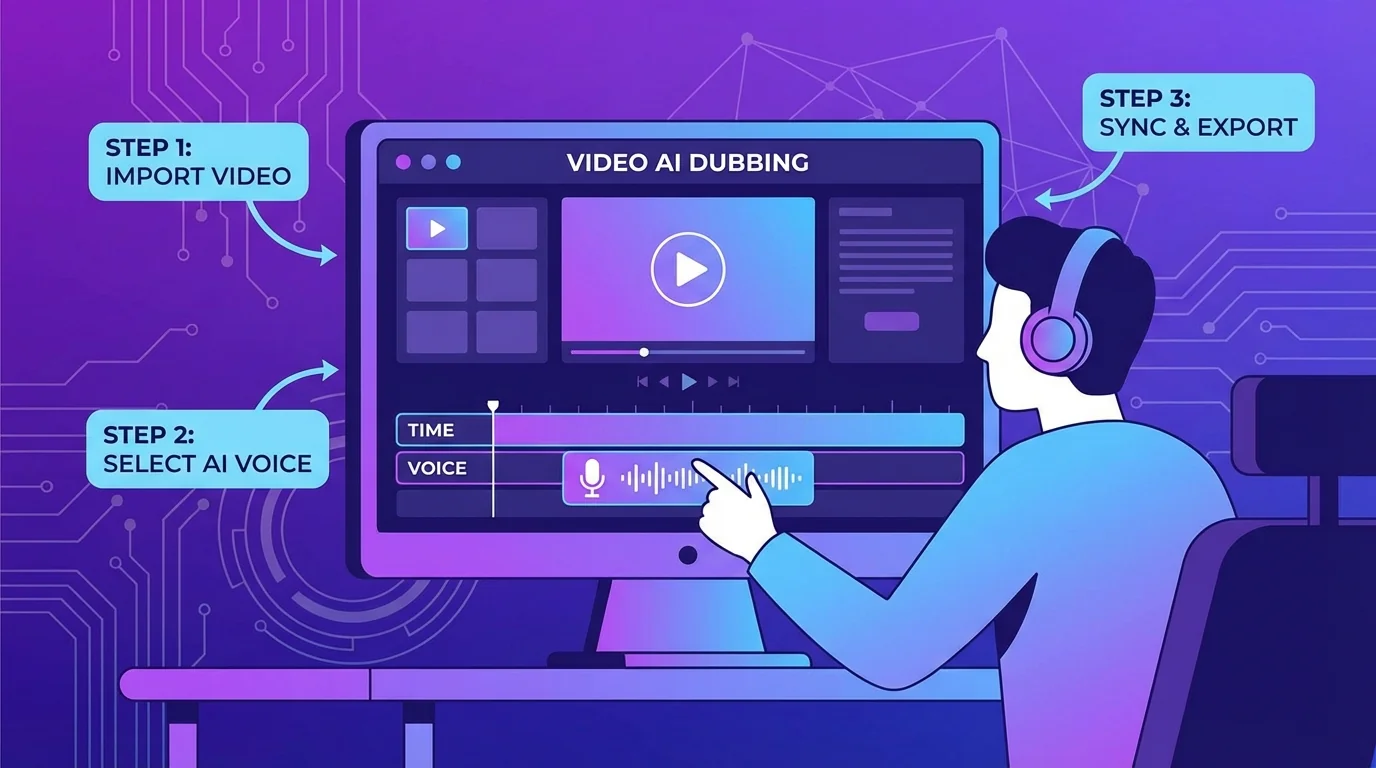 视频AI配音怎么做？从零开始的完整教程