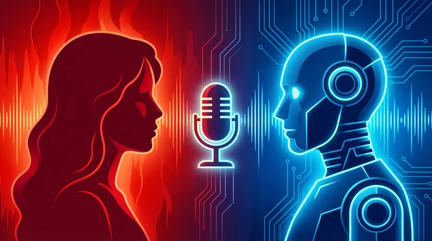 专业配音师会被AI取代吗？两边都试了给你真实答案