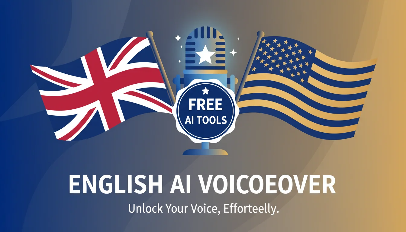 英文AI配音免费方案：不花钱也能做出地道英语配音