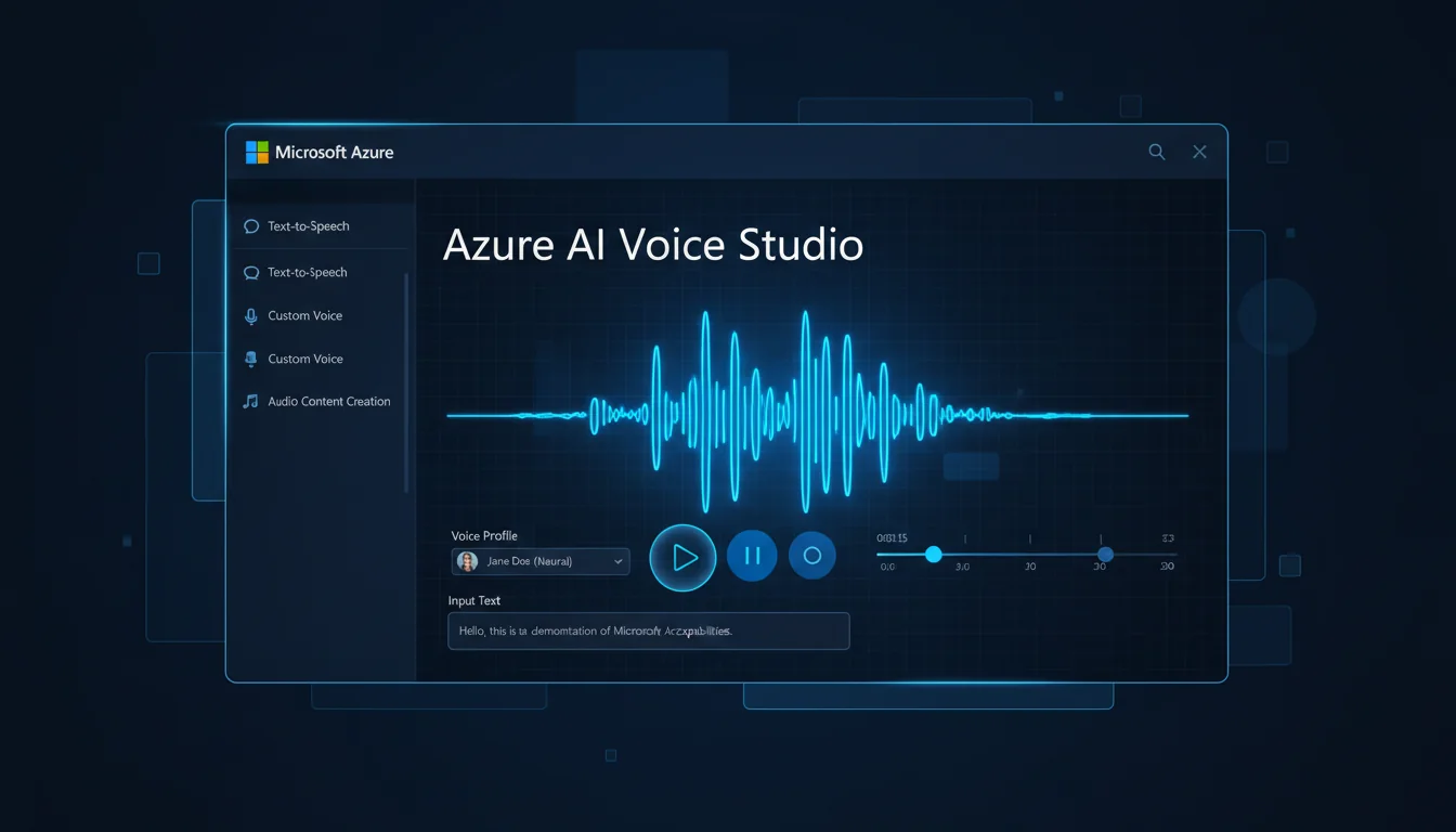 AI微软配音软件好用吗？Azure语音服务实测6个中文音色对比