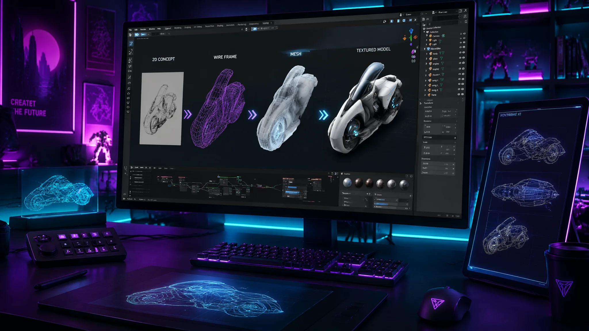 AI生成3D模型入门：从文字/图片一键变3D资产（2026年5款工具实测）