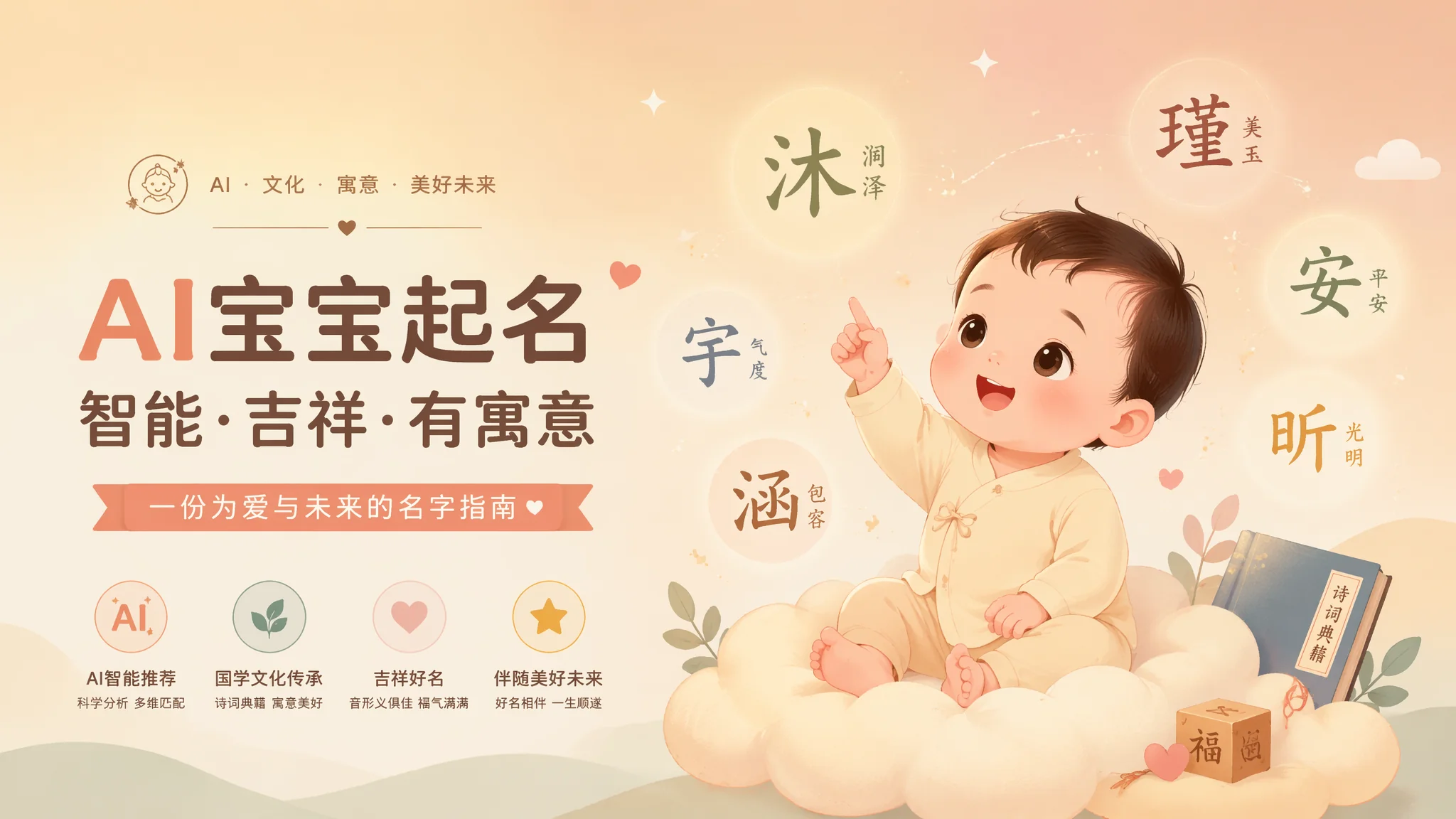 AI取名起名教程：用AI给宝宝起名字的全流程