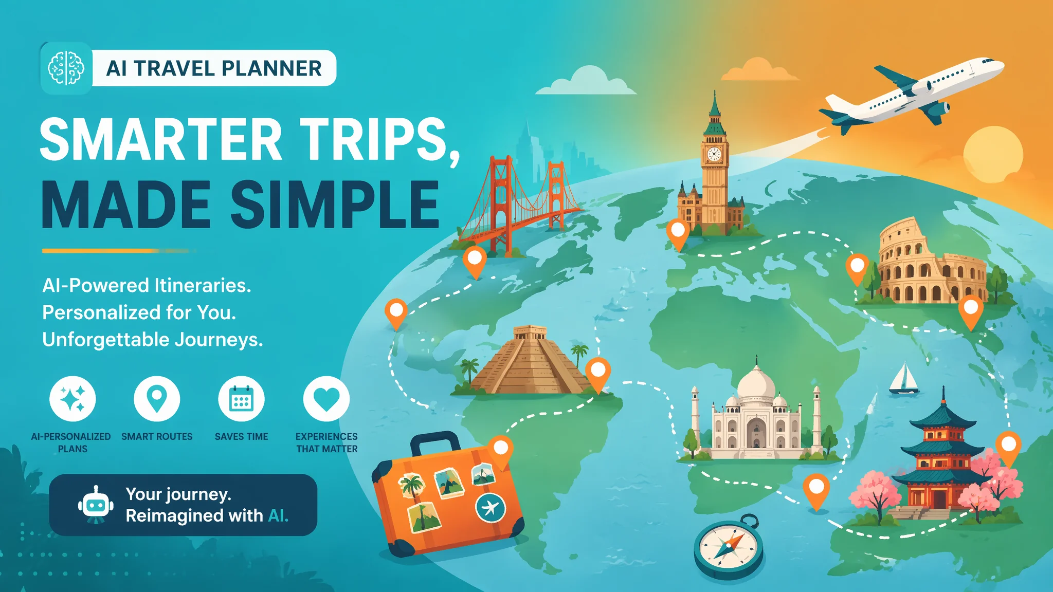 AI旅游攻略教程：用AI规划旅行路线