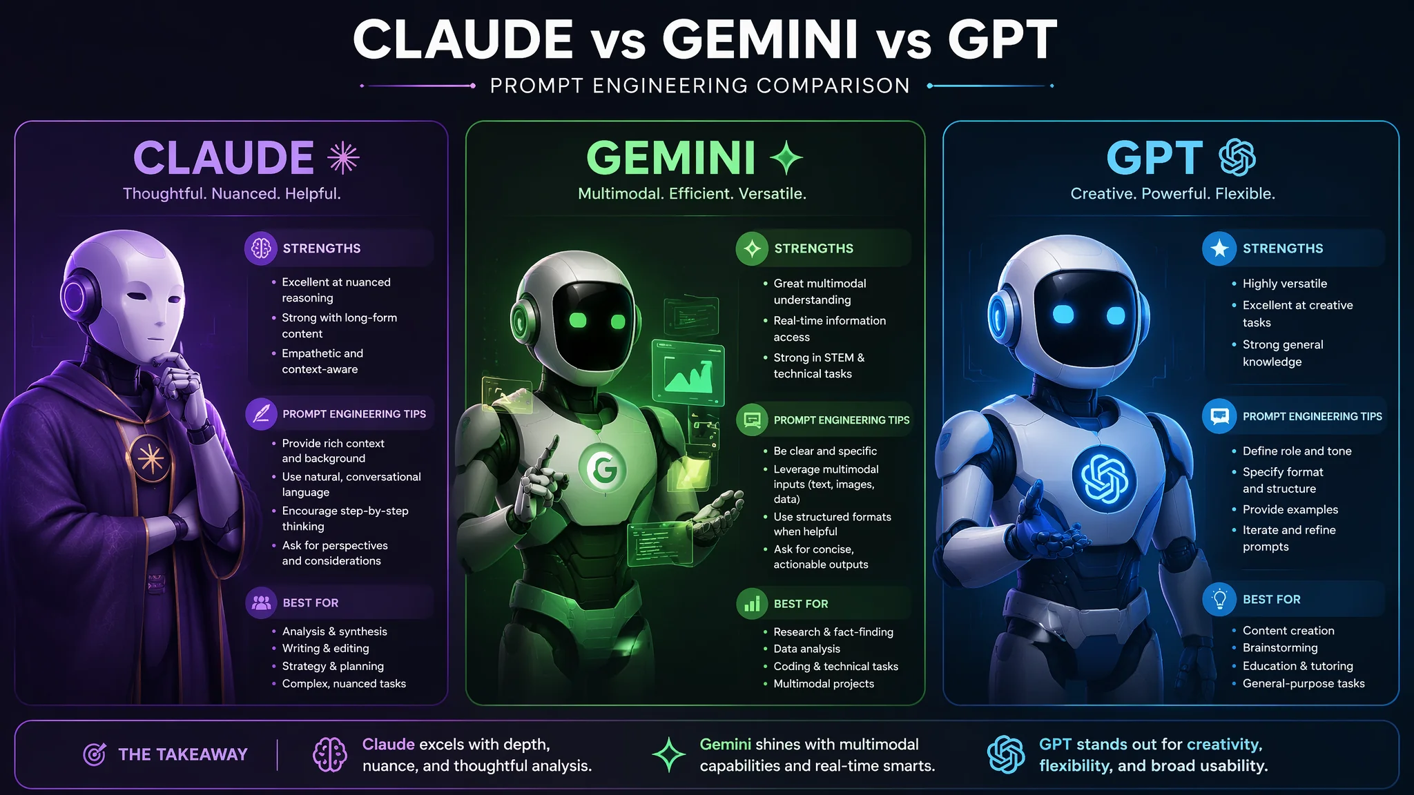 Claude和Gemini提示词技巧：别把GPT的写法硬套到其他模型上