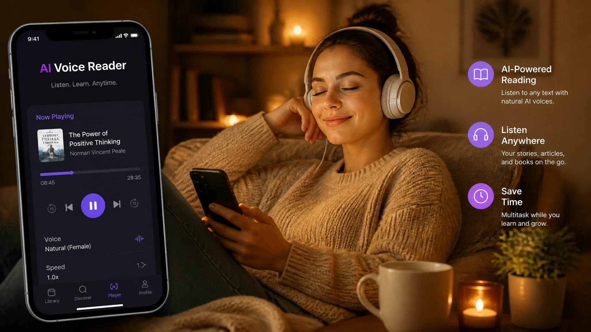 AI音声読み上げアプリ比較2026：Kindleもブラウザも音声で読める