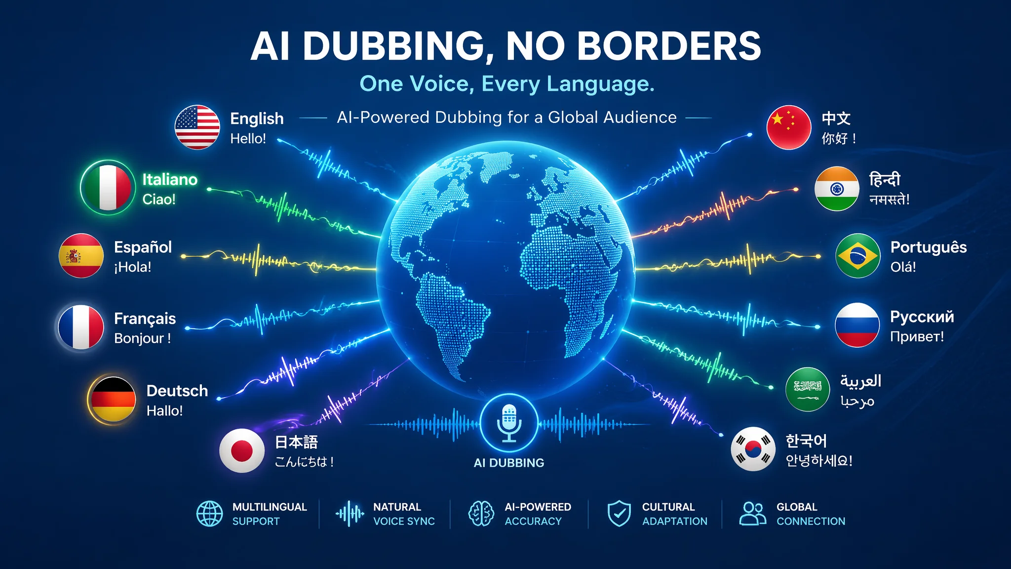 Doppiaggio Automatico Multilingue con AI: I Migliori Strumenti del 2026