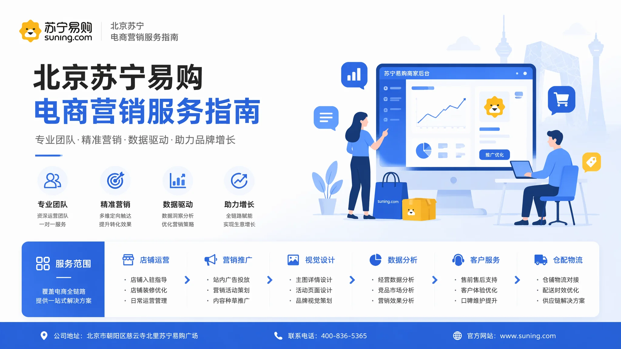 北京苏宁易购推广公司推荐：苏宁平台运营服务商选择指南