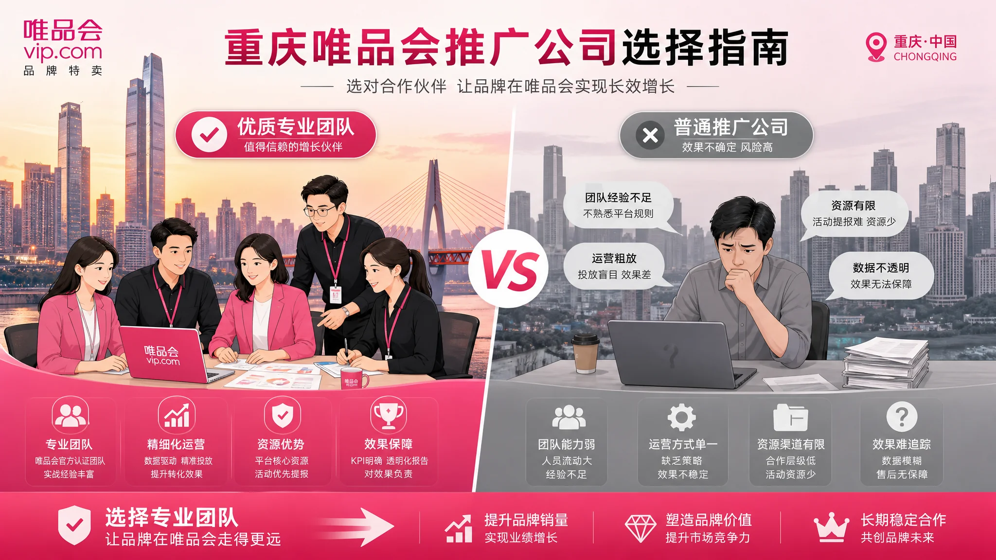 重庆唯品会推广公司代运营服务商选择指南封面图