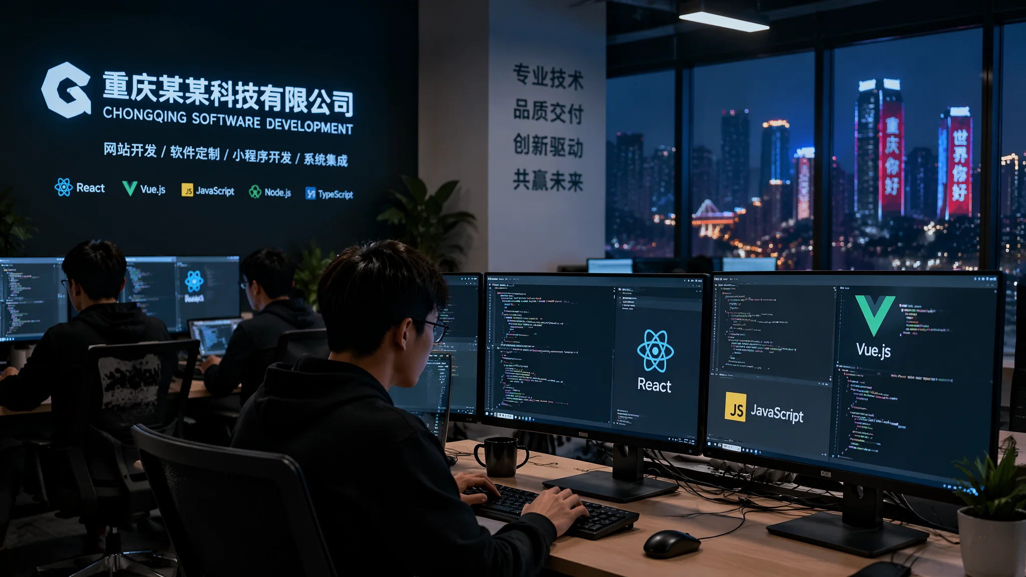 重庆网站开发公司怎么选？技术型开发服务对比分析