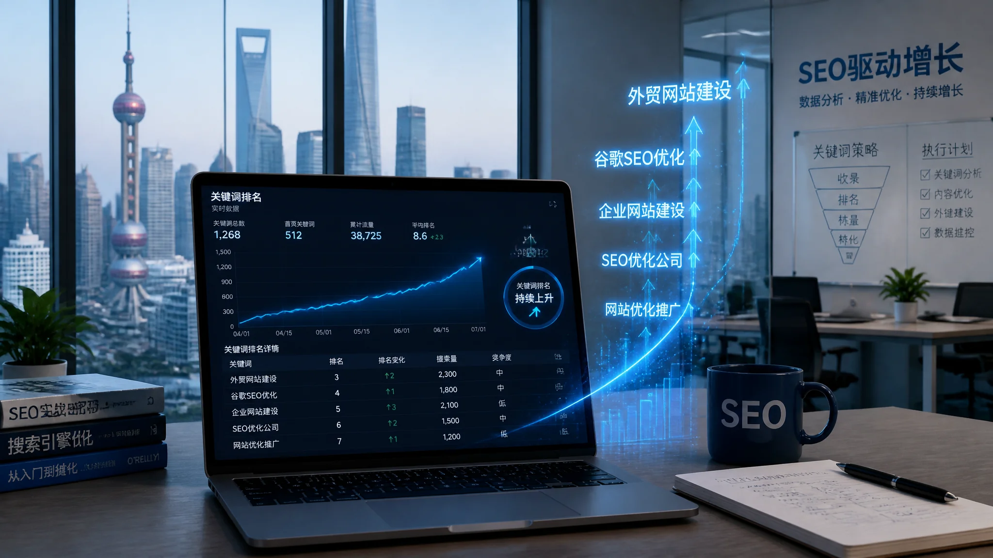 上海SEO优化怎么做？关键词排名提升实操全流程