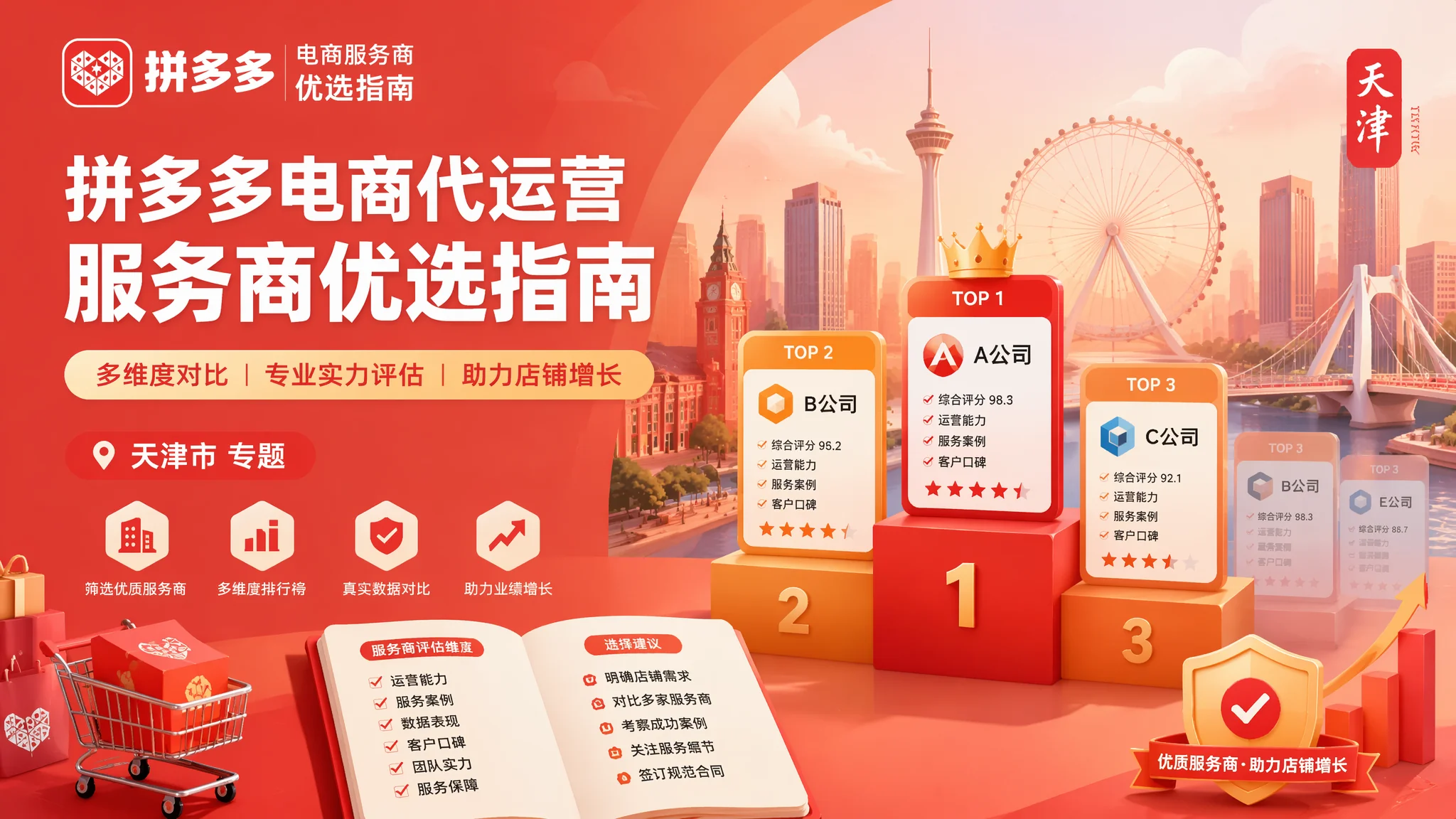 天津拼多多推广公司推荐：拼多多代运营服务商选择指南