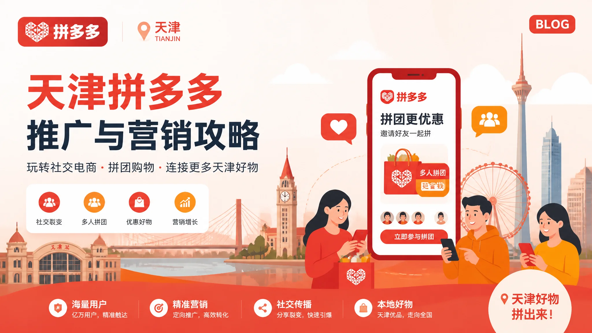 天津拼多多推广怎么做？多多搜索与场景推广投放完整教程