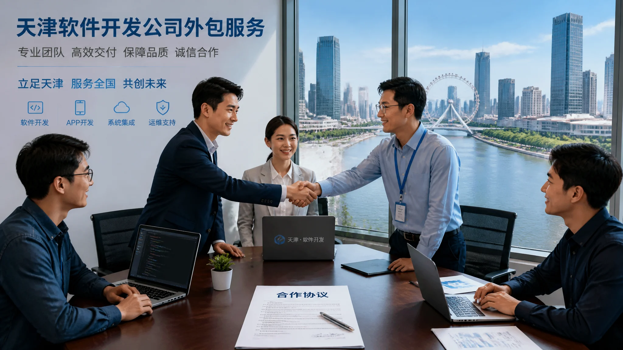 天津软件开发公司推荐：企业软件外包开发服务商选择
