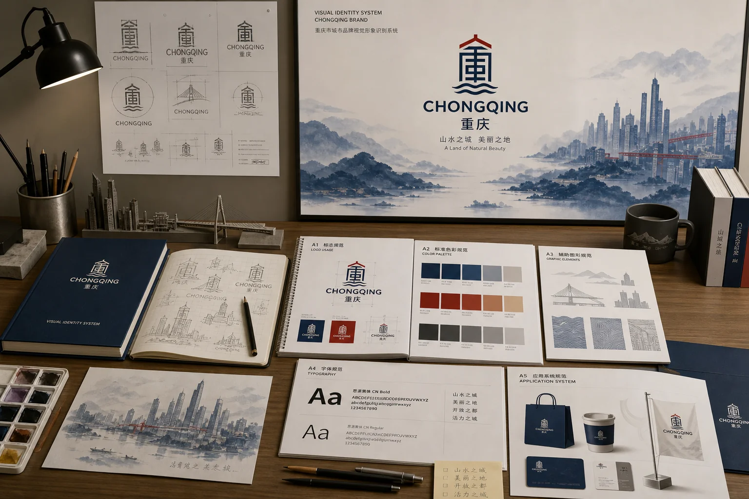 重庆品牌形象设计怎么做？企业VI视觉系统建设全攻略