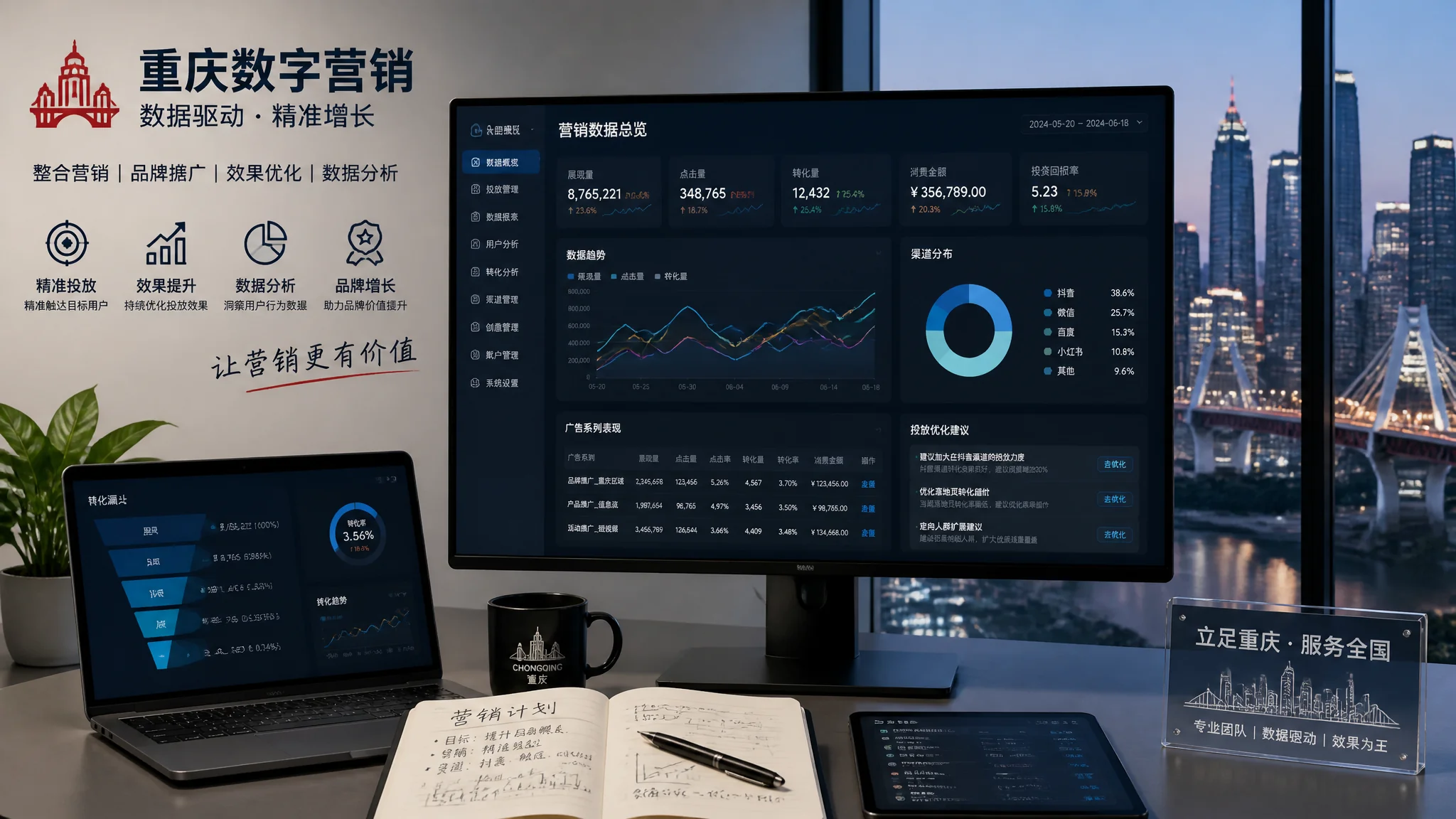 重庆推广优化怎么做？网络营销投放效果提升全攻略