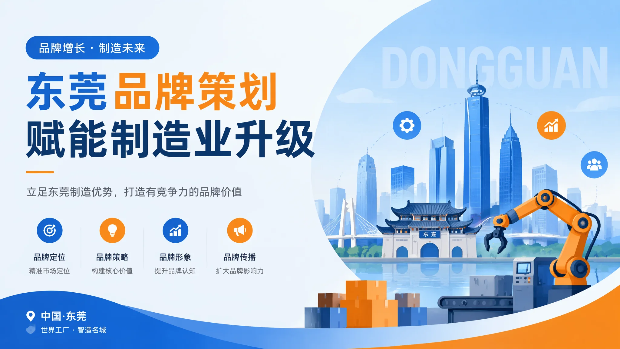 东莞品牌策划怎么做？制造型企业从代工到品牌的转型四步法