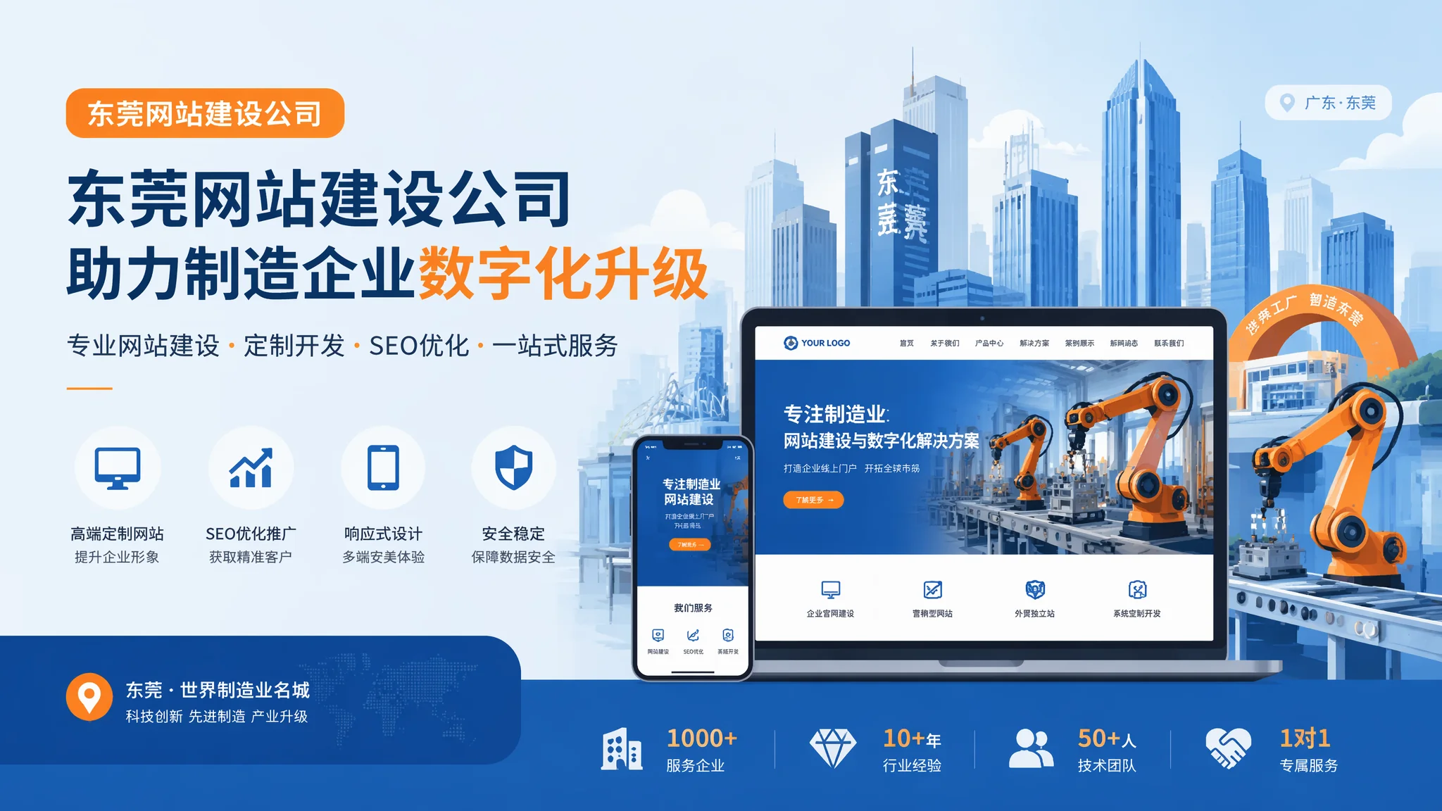 东莞网站建设公司哪家靠谱？10年建站经验的老牌团队推荐