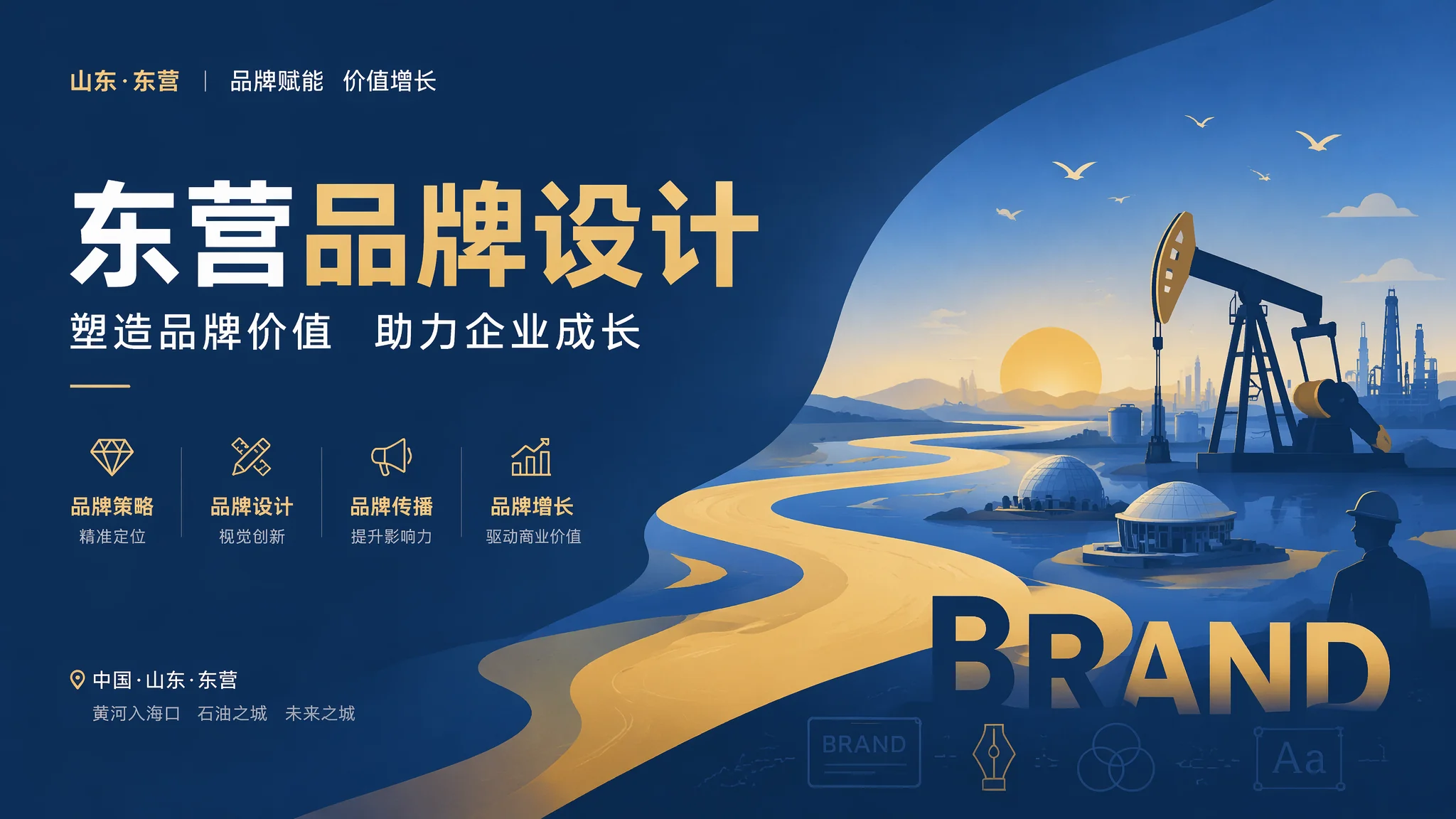 东营品牌设计全流程：从品牌诊断到视觉输出的完整方法