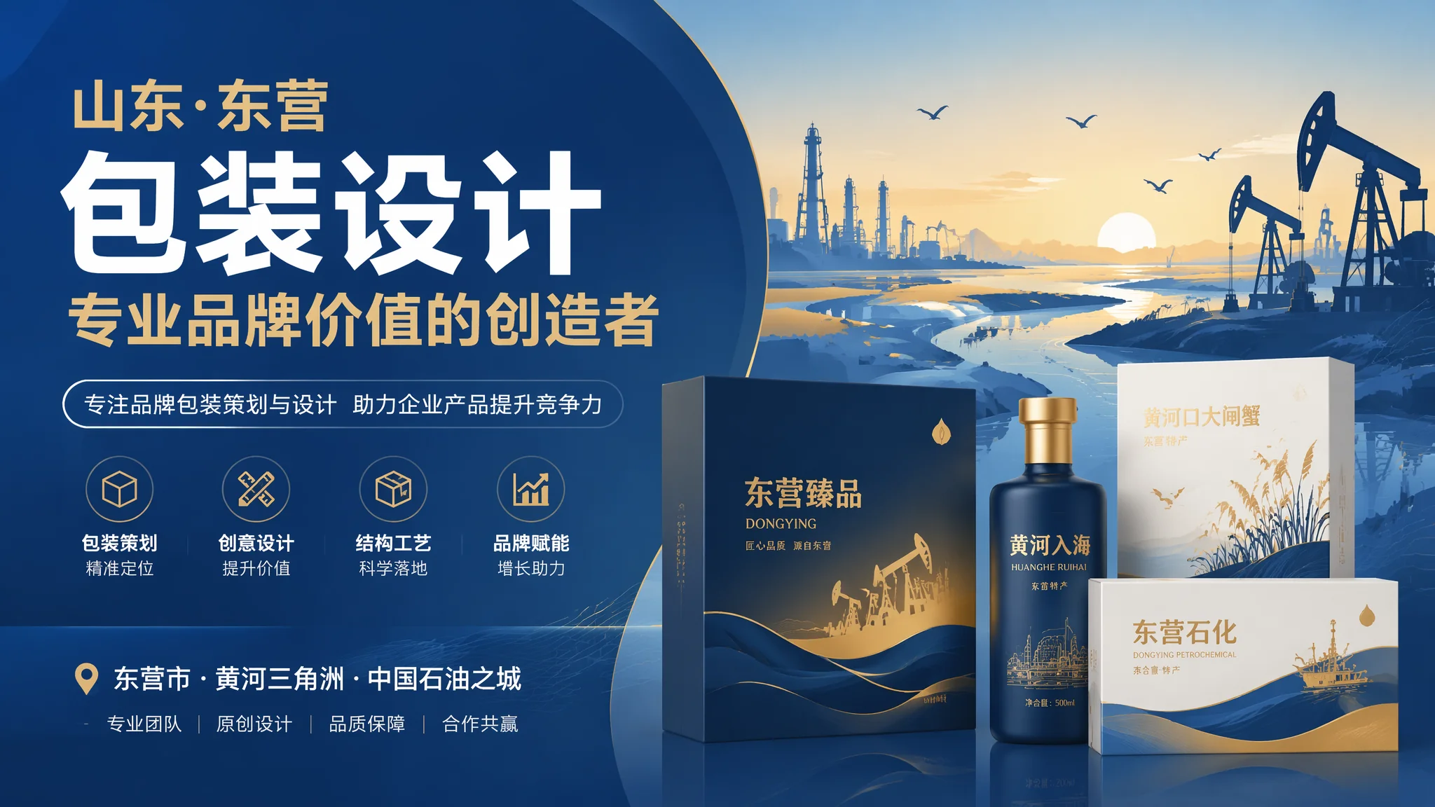 东营包装设计怎么做：让产品会说话的品牌包装设计策略