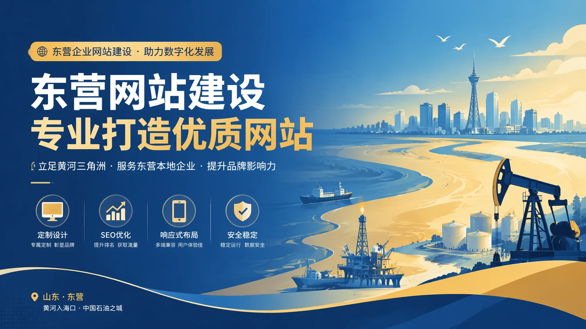 东营制作网站前需要知道的价格真相：油城企业建站费用全解析