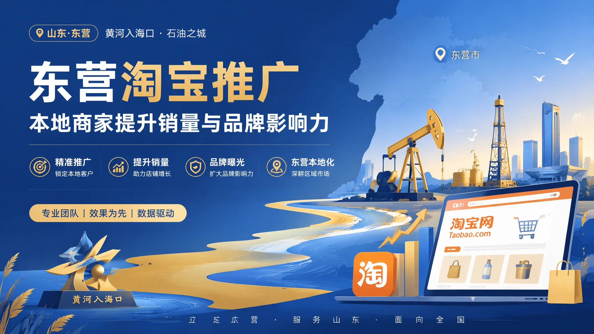 东营淘宝推广怎么做？油城电商卖家淘宝引流获客实战技巧