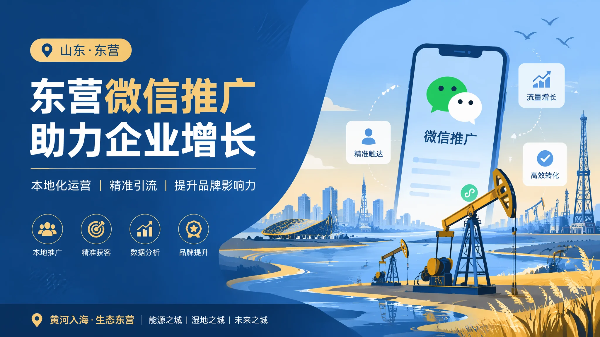 东营微信公众号推广怎么做？油城企业微信私域获客实操方法