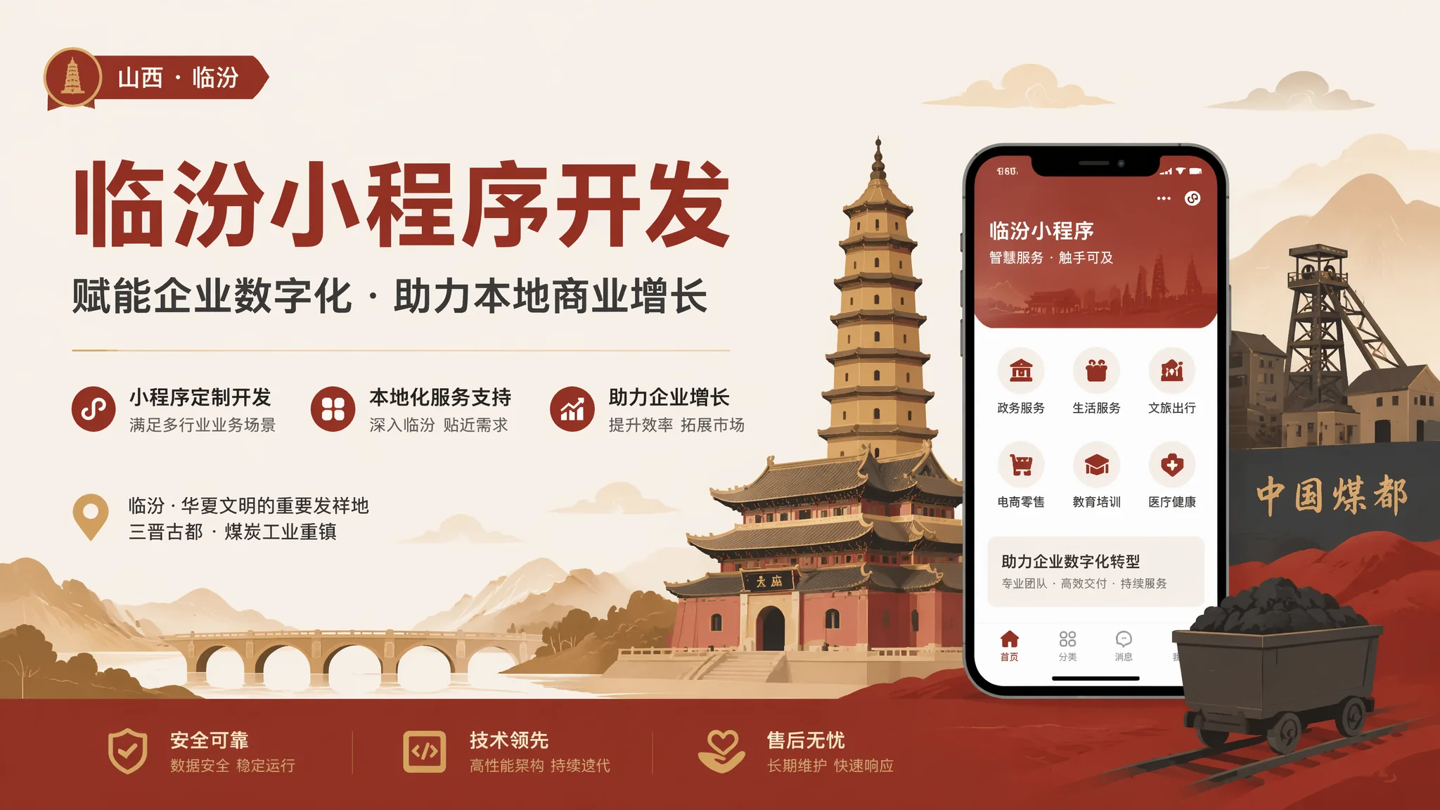 临汾小程序开发要不要连着官网一起做？账算清楚你就不会纠结了