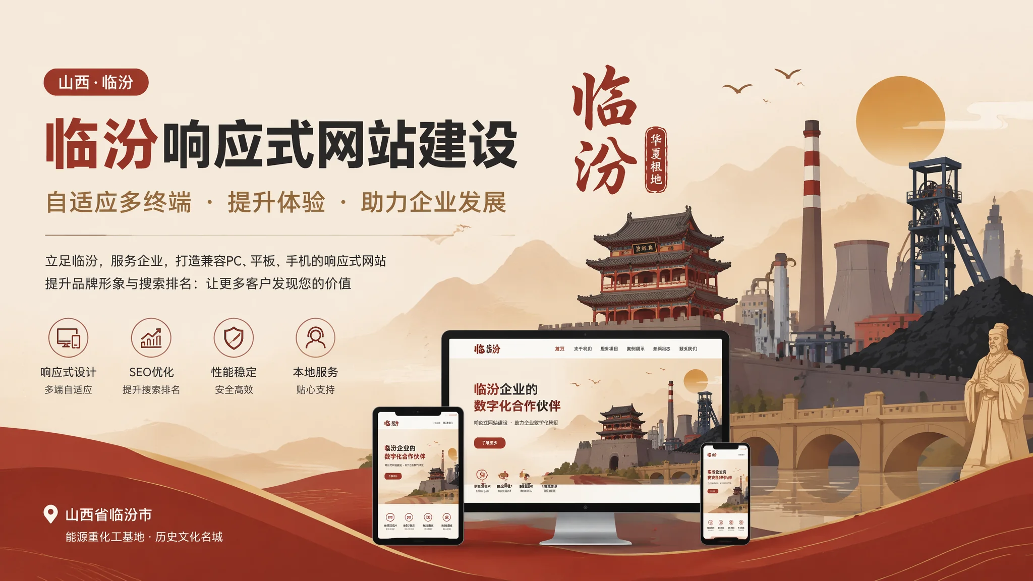 临汾响应式网站不做的话你的手机端客户正在流失中——看转化率变化就知道