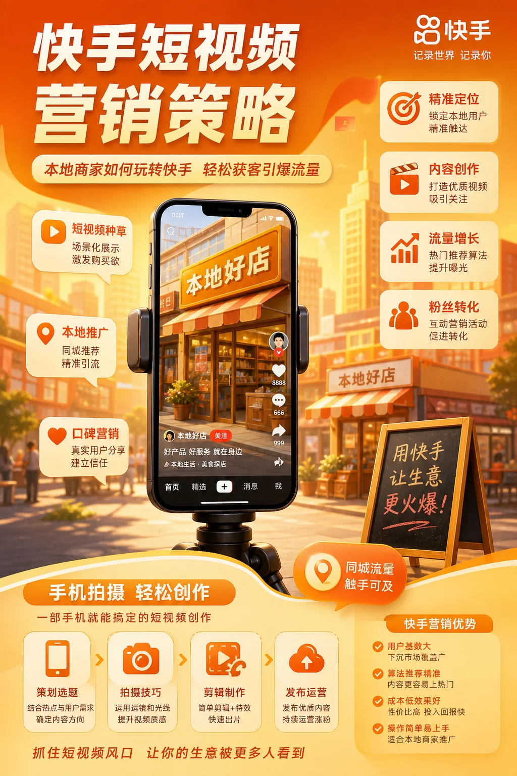 七台河快手推广怎么做？短视频平台营销获客全攻略