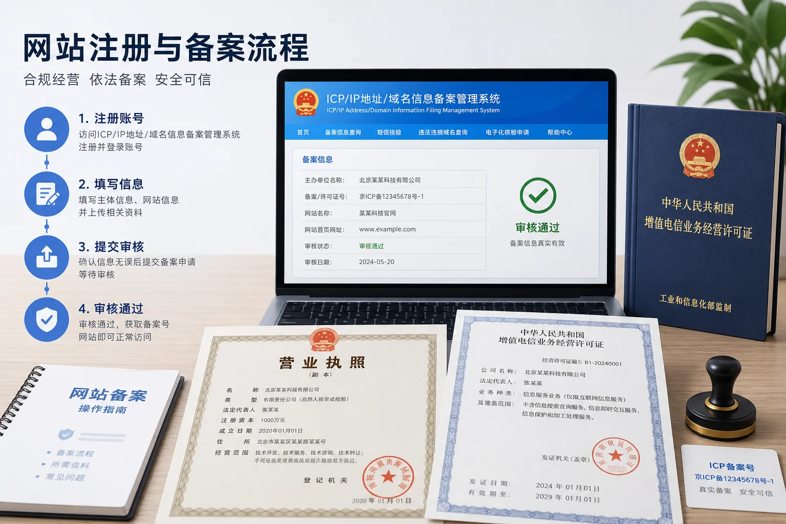 七台河网站备案怎么做？ICP备案流程与准备材料完整指南