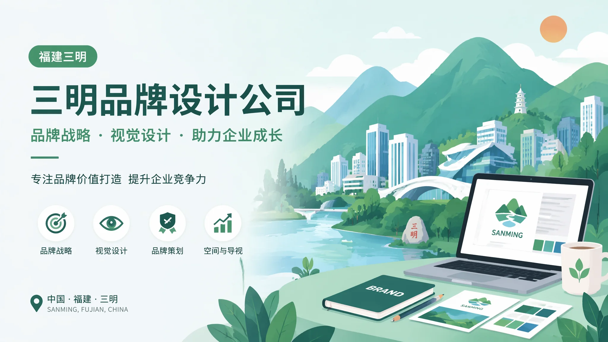 三明品牌设计公司别被官网忽悠！实地验证三法则