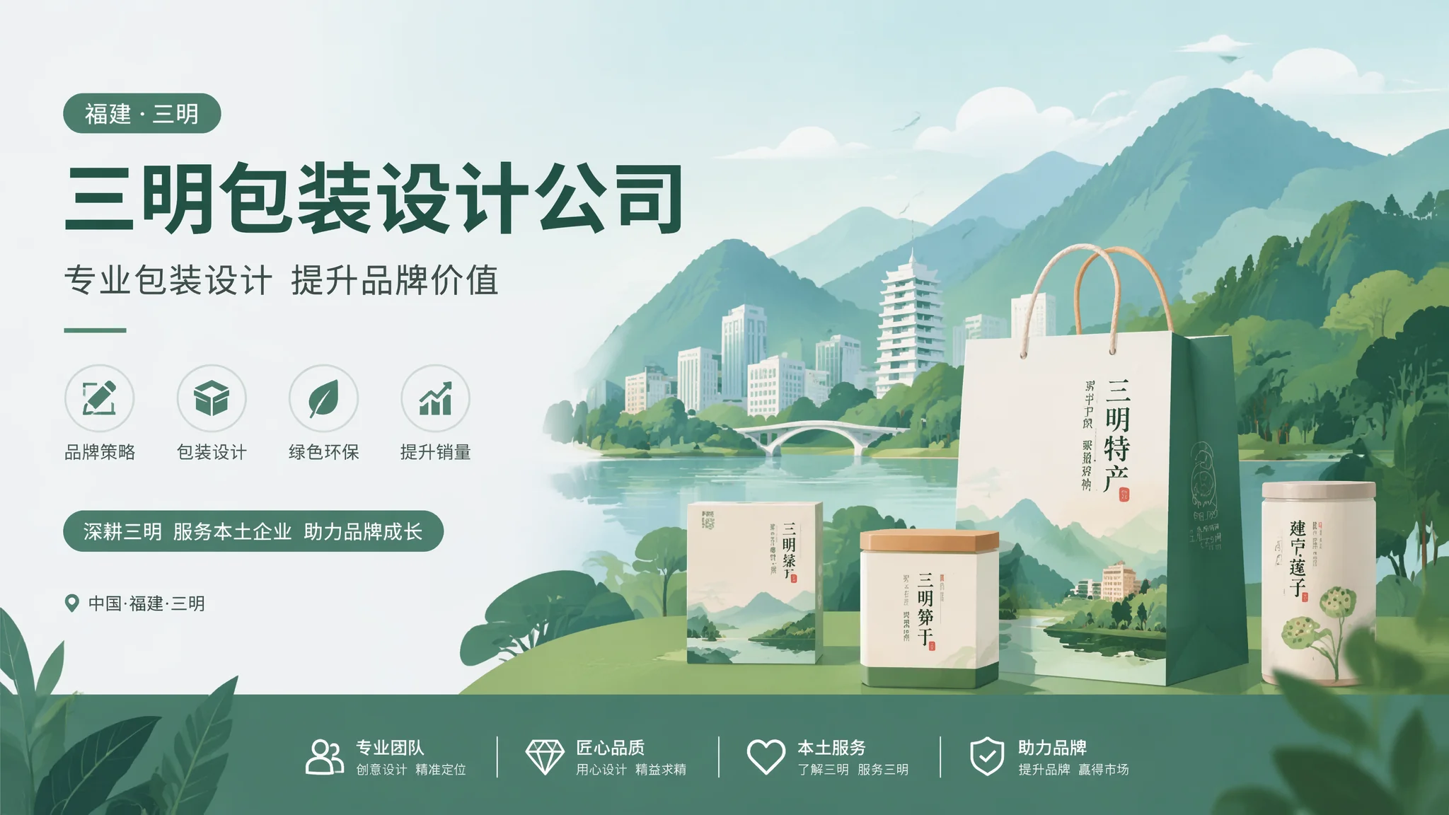 三明包装设计公司怎么挑？打过样再看设计稿